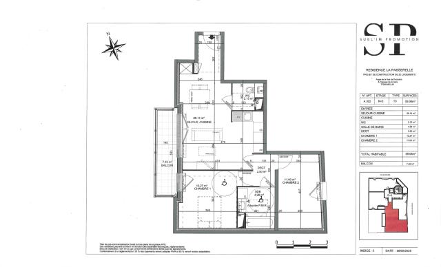 Appartement 3 pièces Melun disponible à la Vente