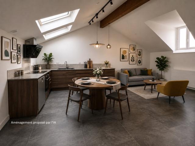 Appartement 4 pièces Vaux le penil disponible à la Vente